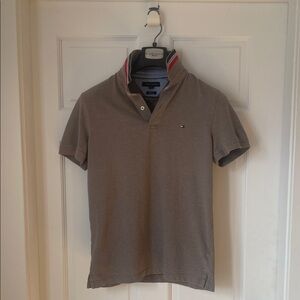 Tommy Hilfiger Men's Tan Polo Shirt